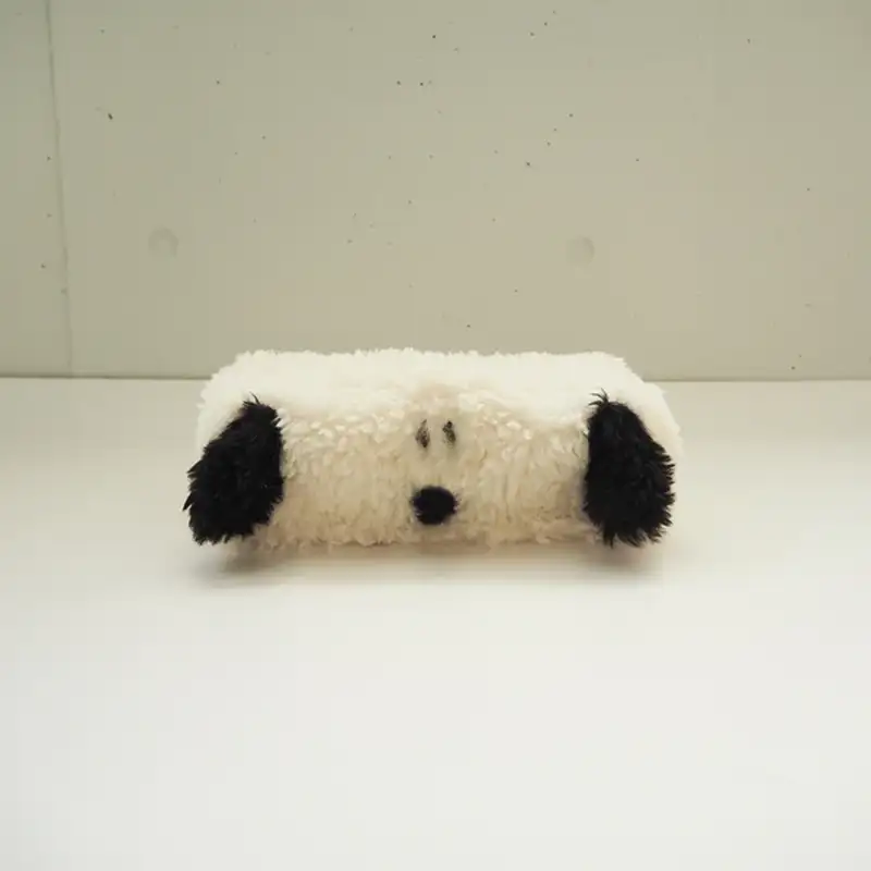 PEANUTS tenteもこもこフェイス WHITE